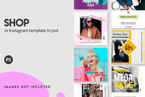 10 Instagram Post Templates in One Set: A Complete Guide for Business Promotion
