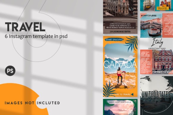 6 Travel Instagram Stories Template Set: A Comprehensive Evaluation