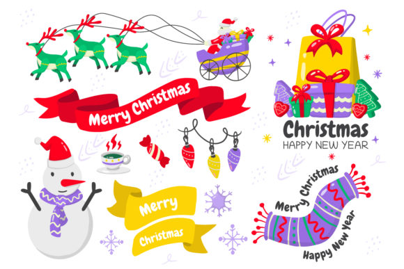 Christmas Elements Vol.7: A Versatile Design Collection