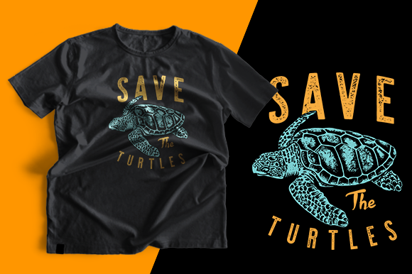 Integrating T-shirt Design - Save the Turtles into Modern Sustainable Apparel Strategies