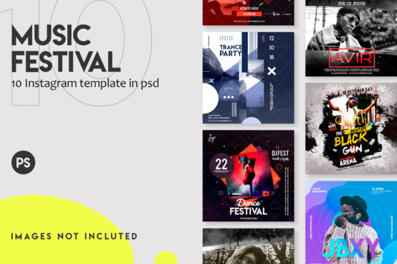 Maximizing Your Business Exposure with Music Festival Instagram Post Set Templates