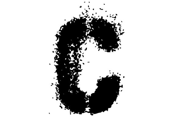 Mono Letter 'C' Graffiti Stencil Letter: A Guide for Modern Creators